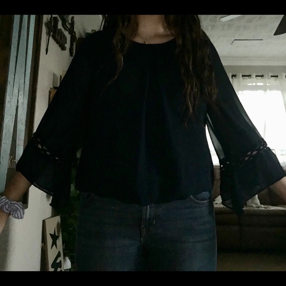 Navy Blue Women’s Dress Shirt